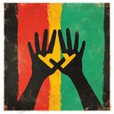 an inspiring reggae instrumental fostering unity and inner courage.