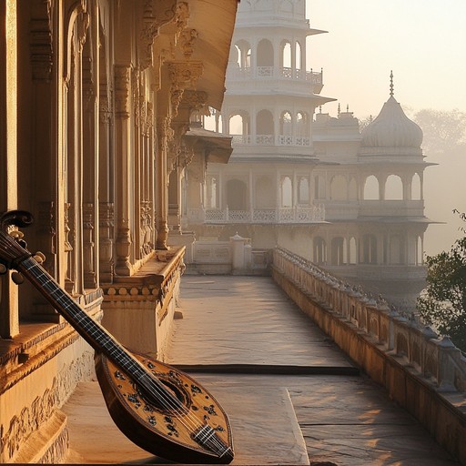 As the sun ascends, its early light bathes the landscape in a gentle warmth, reflected in this sitar driven melody that honors the timeless beauty of indian classical music.