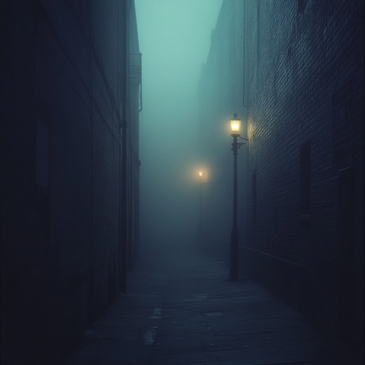 Imagine walking down a dark, foggy alley at night when the eerie sound of a tenor saxophone begins to echo around you. The deep, resonant bass complements the menacing atmosphere as the drums brush against the tension in the air. This track blends elements of jazz and soul to create a haunting mood, leaving you with chills while tapping into the depths of your emotions.