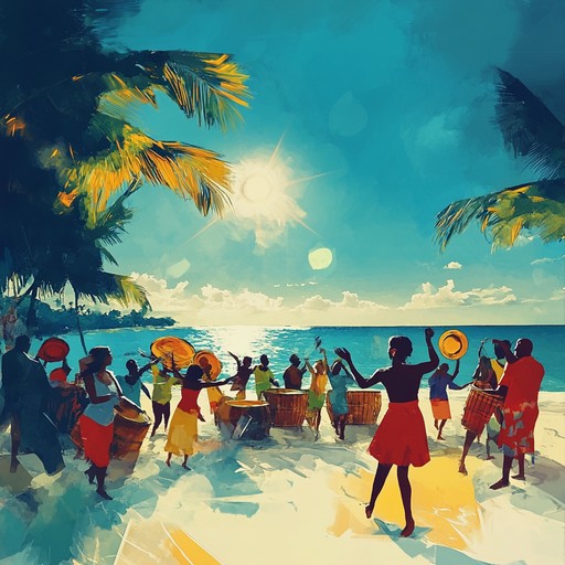 An instrumental dub track with lively steelpan and upbeat rhythms inspired by tropical islands. The track exudes joy and vibrancy, transporting the listener to sun soaked beaches.