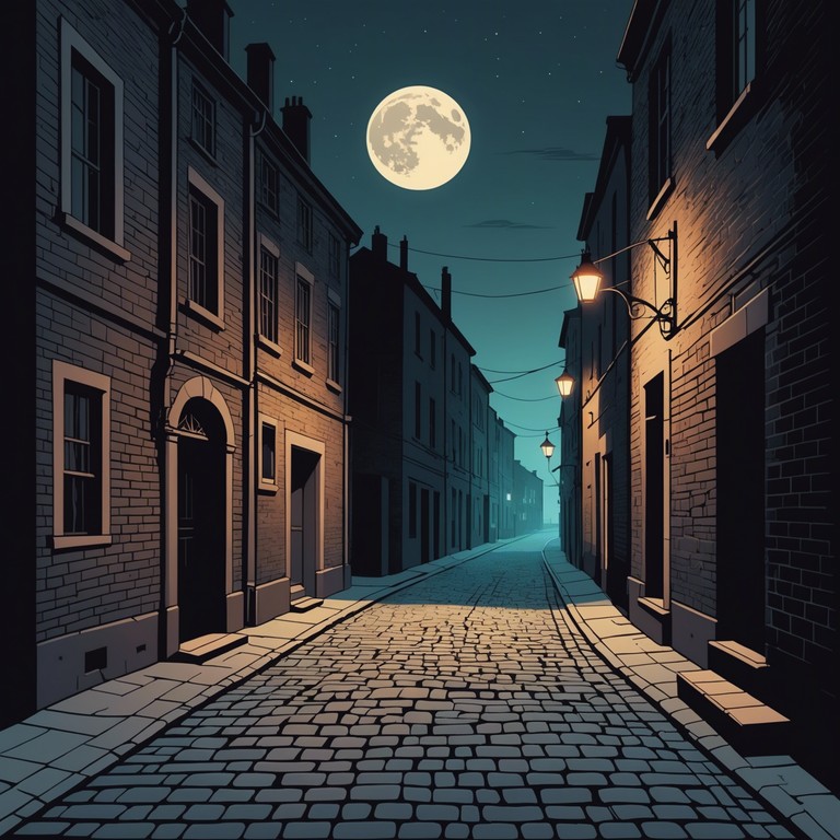 Imagine a soundscape where whisper like guitar riffs intermingle with the energetic bursts of punk ethos, capturing the essence of silent streets under the moon's gaze, where every echo holds a story untold.