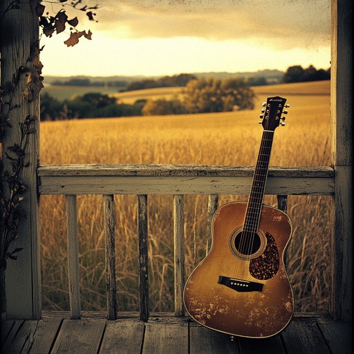 This instrumental track features an acoustic guitar playing with a gentle touch to evoke a quiet twilight over the rolling farmlands of america. The music brings out feelings of nostalgia and solitude, paired with the beauty of nature winding down at the end of the day.