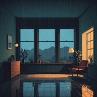 melodic, slow paced, emotional, evocative background music