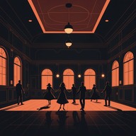 ominous tune with quirky polka rhythms