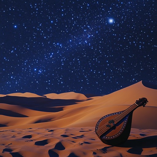 A moving instrumental blending traditional oud melodies with ambient textures, capturing the magic of desert evenings and forgotten tales.