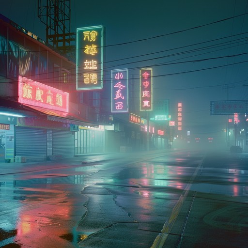 Dive deep into the otherworldly urban experience where gentle synth rhythms meet pulsating, ambient sounds. This track captures the essence of a futuristic metropolis at night, evoking feelings of nostalgia, wonder, and tranquility.