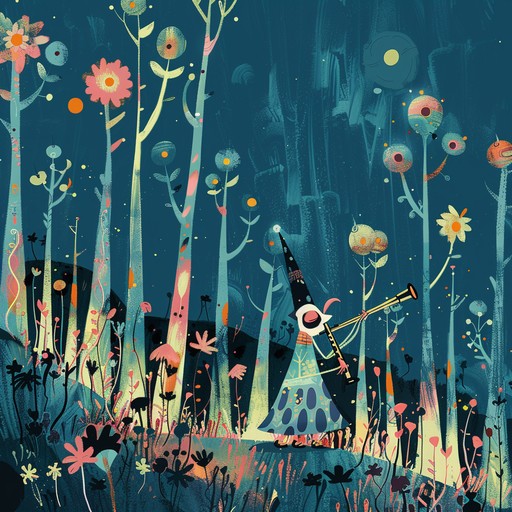 A captivating piece that brings to life an imaginative forest filled with funky rhythms and whimsical soundscapes. The bass guitar leads with groovy lines, while chirping birds and lighthearted sounds create a magical atmosphere. Designed to make listeners feel like they're dancing in an enchanted woodland.