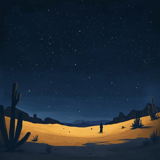 Utilizing the oud's resonant tones, this piece paints a soundscape filled with tension and intrigue, immersing listeners in the vast and eerie desert night. The composition is rich with middle eastern scales that evoke an ancient, timeless sense of danger and mystery, perfect for scenes of suspense and hidden secrets