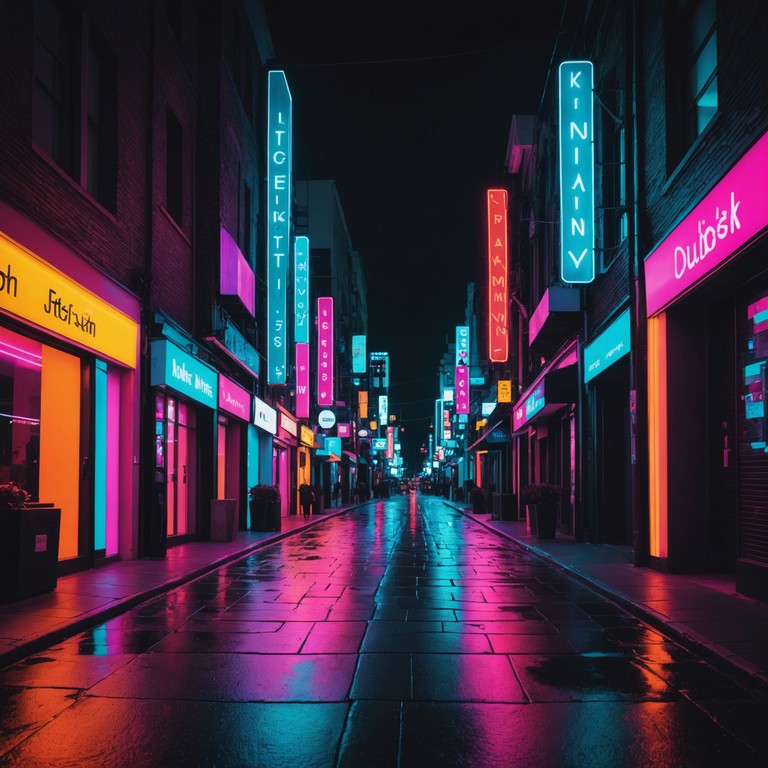 A lively, energetic track that marries classic synthesizer tones with a modern electronic beat to create a nostalgic yet fresh sound. Catchy hooks and an upbeat tempo make this a standout retro piece that feels like a joyful ride through the neon lit streets of the 80s.