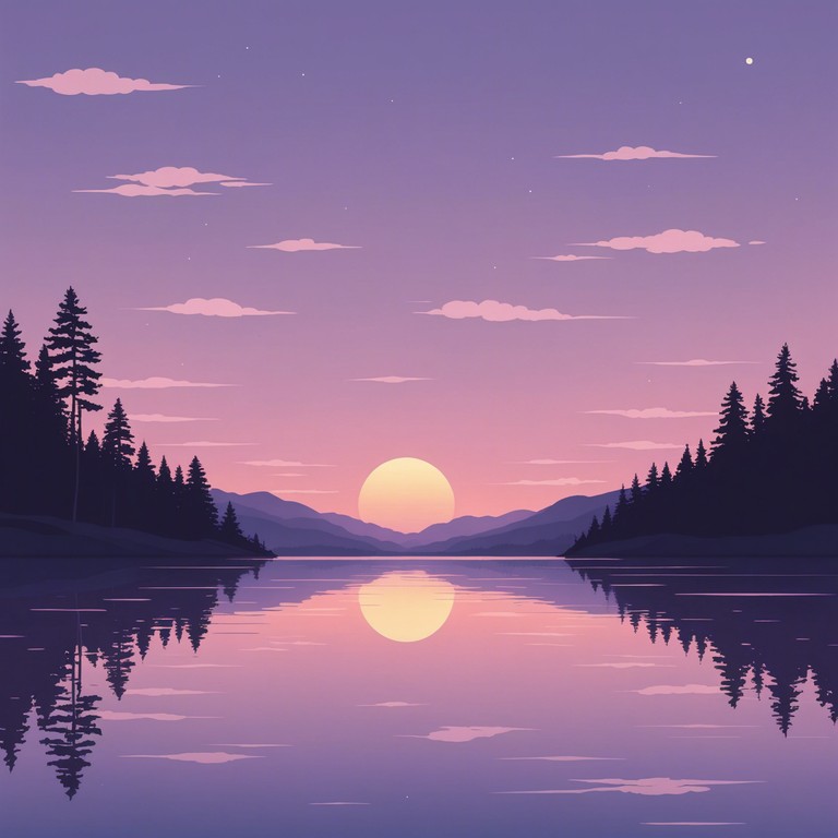 This track features a gentle melody that mimics the soft whispers of an evening breeze, designed to transport the listener to a state of calm and peace. Perfect for winding down after a long day or as a background for studying.