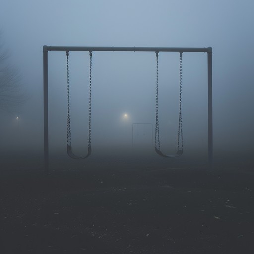 Taking the innocent melodies of a classic nursery rhyme, this track introduces dark, unsettling modulations, embodying a sinister twist that echoes through an empty playground at dusk. The airy, haunting vibes delivered by a minimalist music box set a chilling scene where shadows grow long and laughter turns eerie