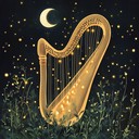 a soothing, playful melody reflecting peaceful nighttime enchantment.