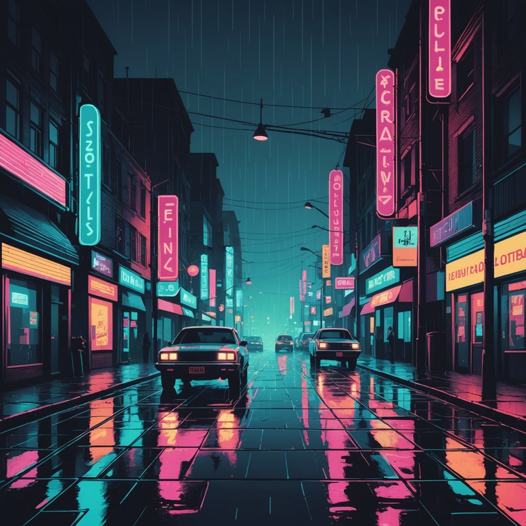 Navigating through the digital haze of a sprawling cyberpunk metropolis, the alternative version of this track deepens the mystery and enhances the eerie beauty of this electronic dystopia.