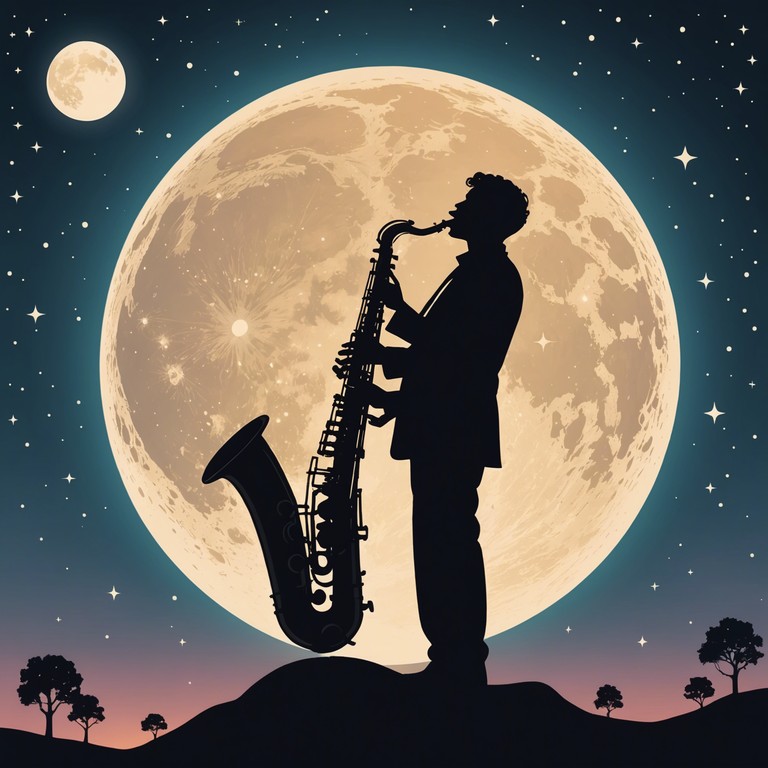 Imagine reclining under a star filled sky as a saxophone plays soft, mesmerizing tunes that weave through the cool night air, blending with the scent of night flowers and the gentle rustle of leaves.