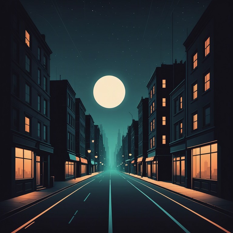 This track combines the soul stirring melancholy of emotive synths with the raw, aggressive energy of dubstep, creating a soundscape that wanders through deserted urban landscapes under a moonlit sky. The use of a deep bass synthesizer adds a haunting depth that resonates with the contrasting themes of isolation and the chaotic pulse of city nights.