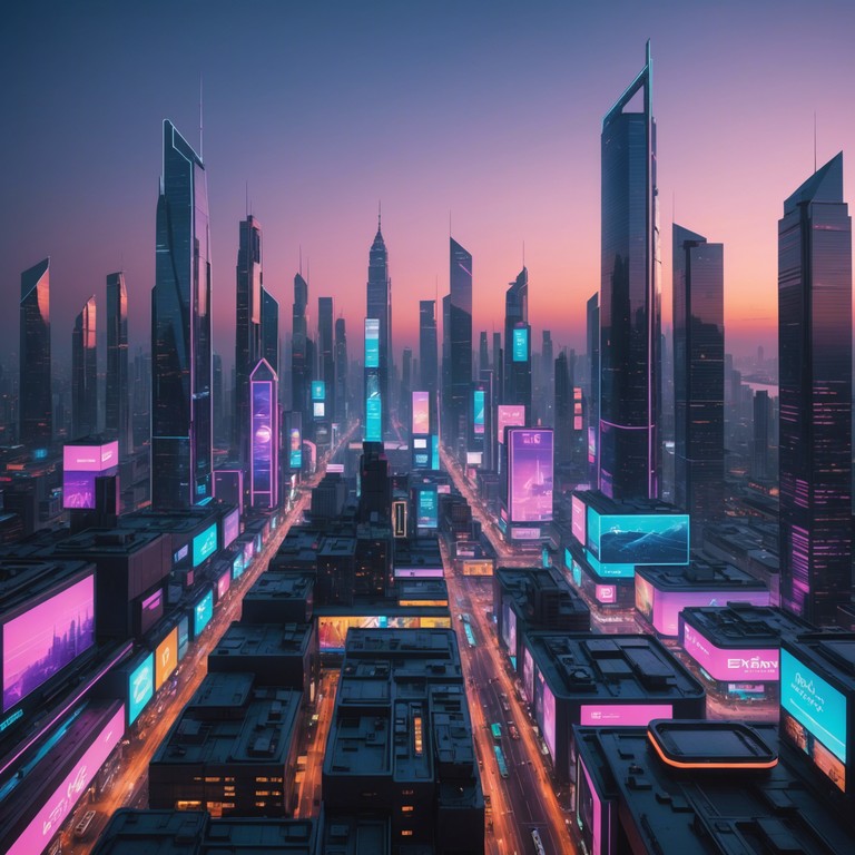 Welcome to a high octane adventure through glowing cityscapes with 'neon dreams unleashed'. Feel the elevating force of synths and beats as they guide you through a night filled with rhythm and light, creating an unforgettable energetic pulse that resonates with the essence of an electrified metropolis.