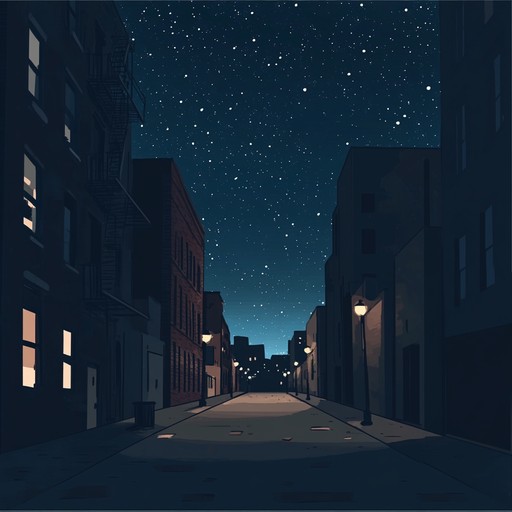 This instrumental combines mellow hip hop beats with gentle melodies, creating a calm atmosphere reminiscent of quiet city nights. The track flows smoothly with soft percussion and ambient sounds, ideal for relaxation or introspection.