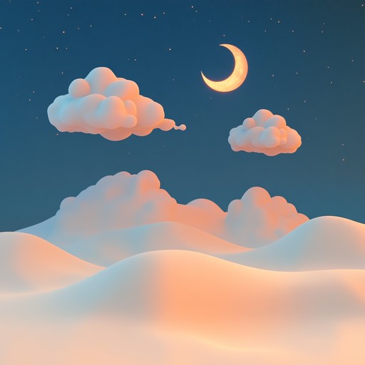 A calming lullaby with delicate, ethereal melodies ideal for bedtime. Soft and gentle, this music creates a peaceful, dreamlike atmosphere that invites relaxation and sleep. Perfectly blended textures and harmonies impart a sense of serenity and wonder.