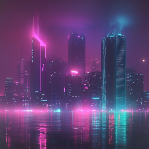 Experience an uplift through the neon glow of a pulsating cyberpunk city. The beats drive through a matrix of electronic synths, creating an exhilarating and optimistic escape in a futuristic landscape