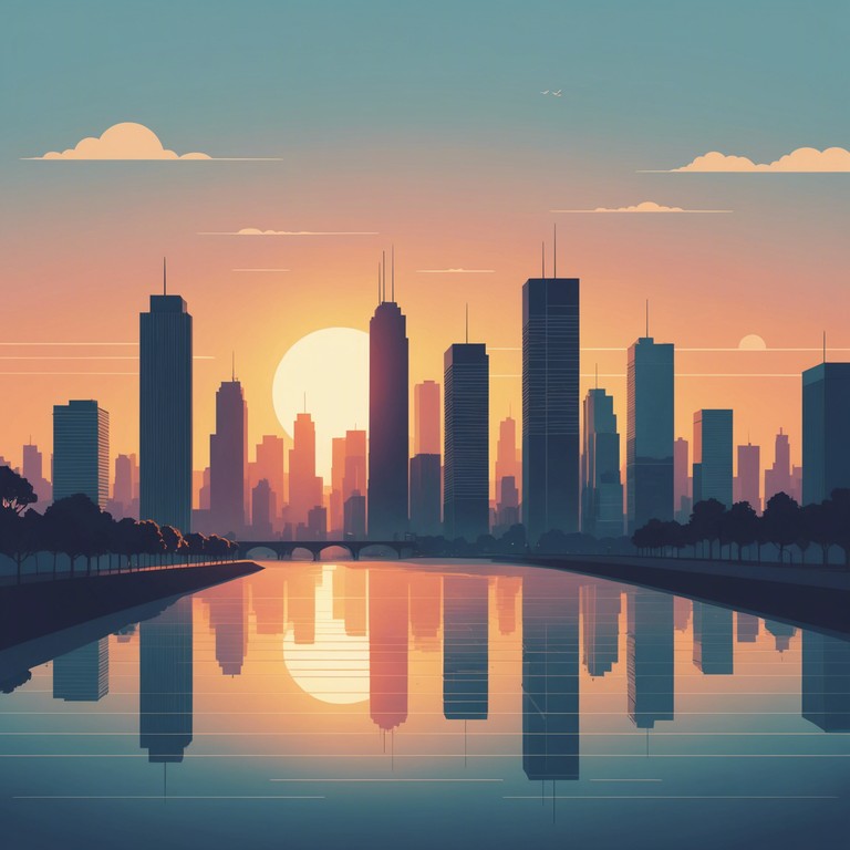 This track captures the essence of a serene city dawn, blending subtle trip hop rhythms with layers of lush synths and a sense of awakening optimism. The composition is designed to evoke feelings of renewal and the endless possibilities of a new day. The core melody is supported by unintrusive breaks and harmonic textures, ideal for reflective morning moments or gentle evening wind downs.