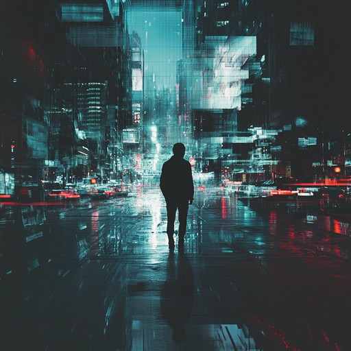 Imagine a world where every turn in the urban night leads to another unexpected digital phenomenon, as sharp beats keep you on edge and deep synths draw you into the mystery