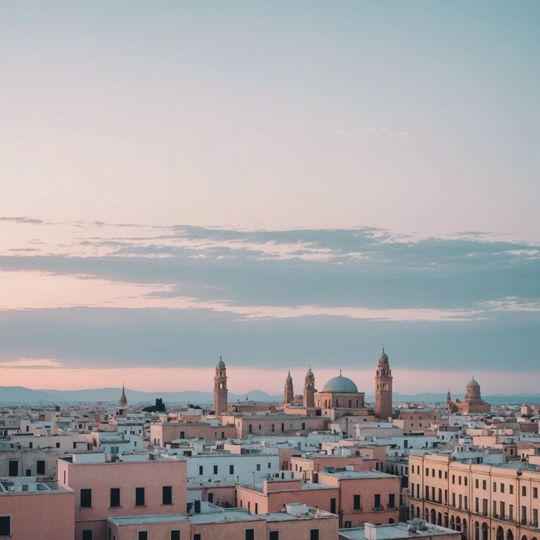 This piece imagines a serene sunrise over ancient silk road cities, blending traditional chinese string melodies with the rhythmic beats of western pop. The erhu takes the lead, expressing a heartfelt bridge between diverse cultures, creating a modern soundtrack for a historical journey.