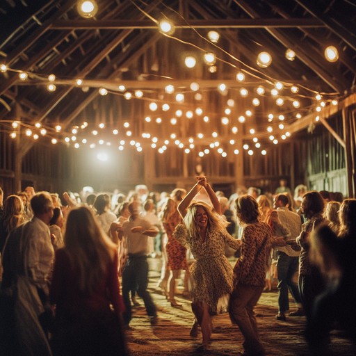 Imagine twinkling banjo strings resonating under an endless blue sky, as your feet tap to an upbeat rhythm celebrating life’s simple pleasures. This melody captures the essence of a joyful barnyard dance, where laughter and camaraderie fill the air. The lively spirit of a saturday evening barn dance springs to life, with heartwarming harmonies and infectious energy.