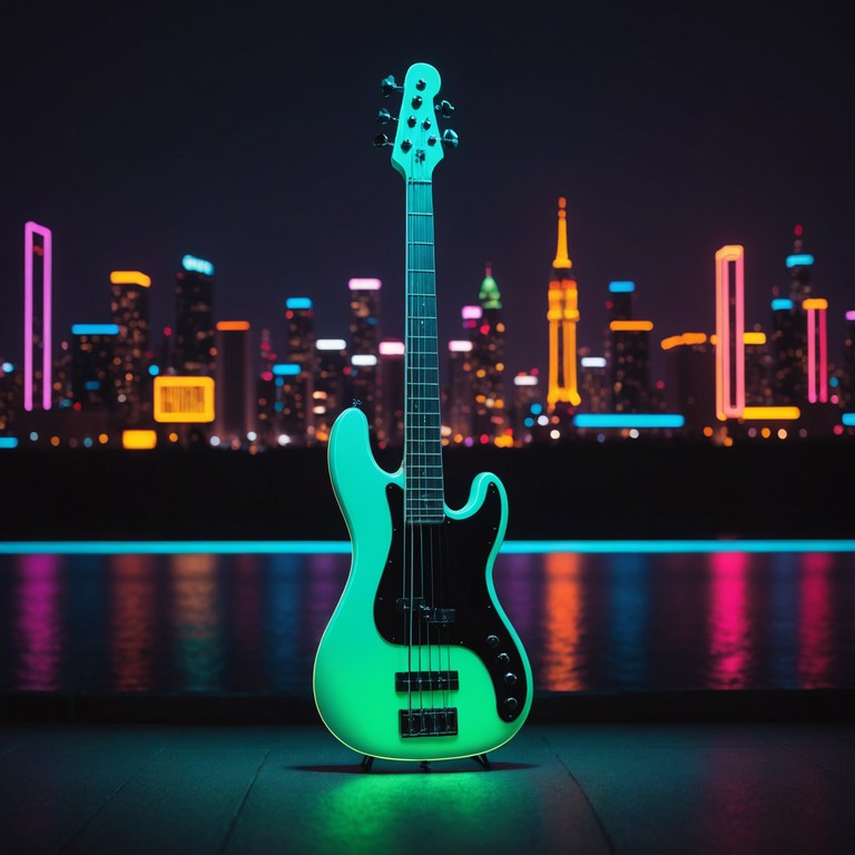 Showcasing a creative fusion of musical styles, 'bass wobbles delight' brings the funky rhythms of an electric bass together with the high energy wobble bass typical in dubstep. This track not only pays homage to the classic funkscape but also illustrates a modern reinterpretation with electronic dubstep elements, making it an eclectic but harmonious blend that is both dynamic and enthralling.