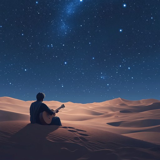 A haunting instrumental journey blending middle eastern scales with atmospheric textures, capturing the essence of enigmatic deserts and timeless oases