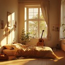 an upbeat instrumental capturing joyful moments in a cozy room