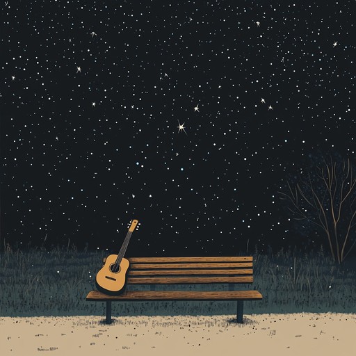 An instrumental blues track that softly conveys heartfelt emotions and introspection during quiet nights, with soulful guitar melodies that resonate with the listener's inner feelings.