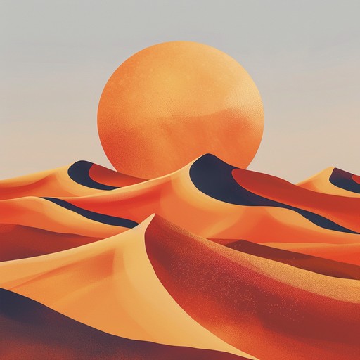 Experience a mesmerizing journey through a vast desert, as hypnotic melodies blend traditional middle eastern sounds with cutting edge electronic elements. The mystical tones of the oud are interwoven with lush synthesizer pads and subtle beats, evoking the serene and enigmatic ambiance of a desert mirage.