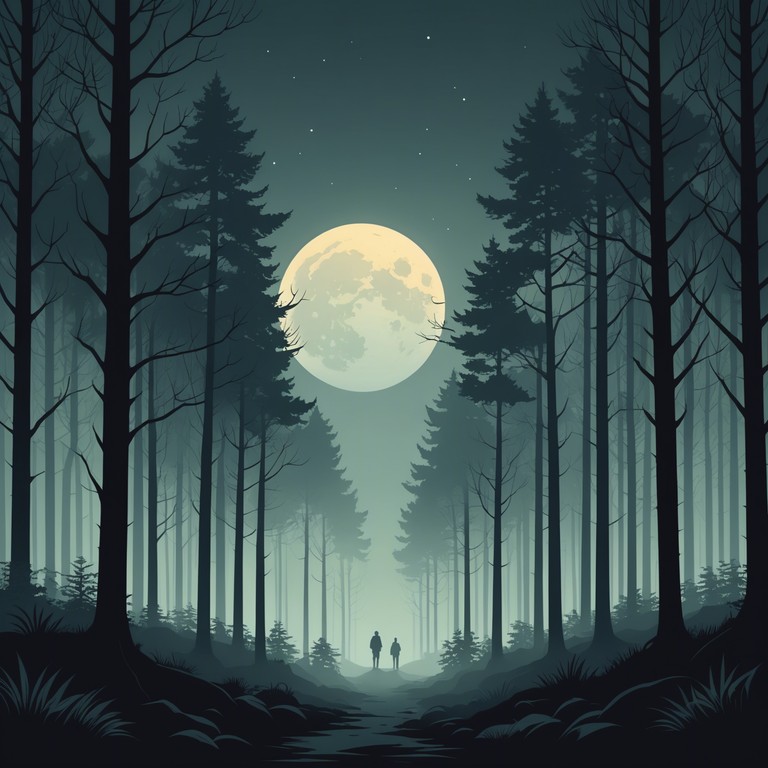 In this folk composition, soft, whisper like melodies evoke images of a fog laden landscape, where the boundary between the real and the supernatural blurs. The song relies on the subtle strums of an acoustic guitar, paired with occasional high pitched reverberations that mimic the eerie quiet of a midnight forest. The piece aims to transport listeners to a serene yet slightly unsettling place, where every soft gust of wind and rustle in the underbrush tells a story.