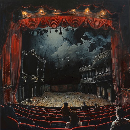 A tense and intriguing orchestral piece that sets the mood for a gripping theatrical drama. The music slowly builds, creating an atmosphere of mystery and anticipation, hinting at the compelling story about to unfold on stage.