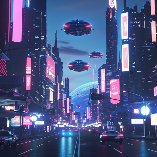 Experience an adrenaline pumping cyberpunk world with driving electronic beats, powerful synth melodies, and an immersive soundscape that captures the essence of a high tech future.