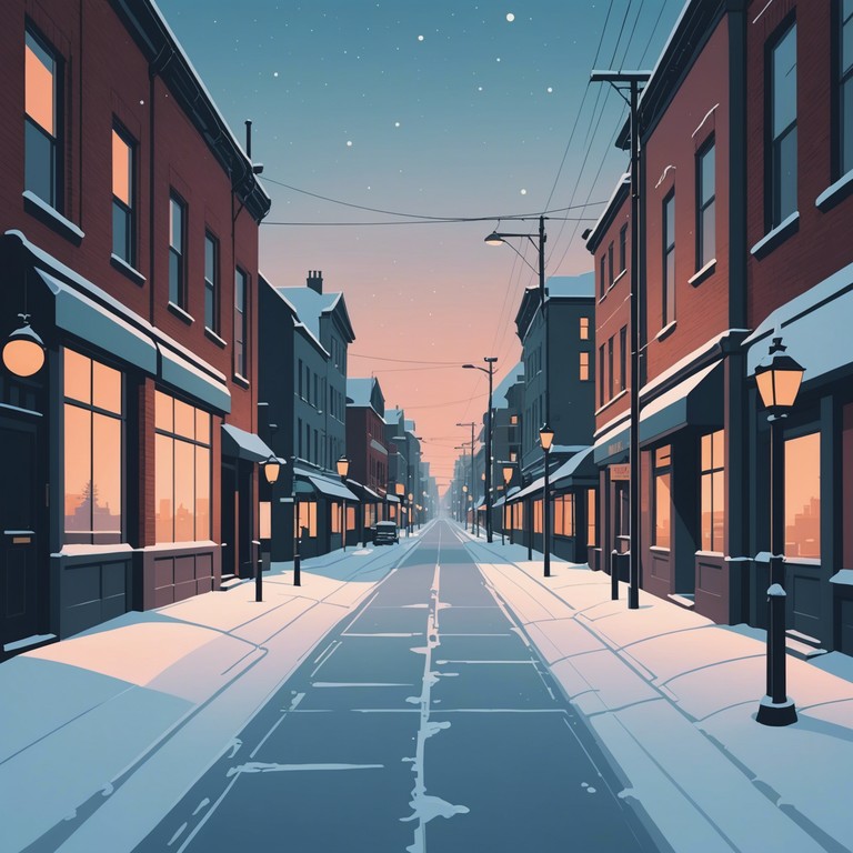 Inspired by a serene winter evening in helsinki, this instrumental blends the softness of snowfall with the tranquility of the city at dusk. Delicate piano notes evoke the gentle touch of snowflakes against the backdrop of a fading light, creating a soothing, introspective soundscape.