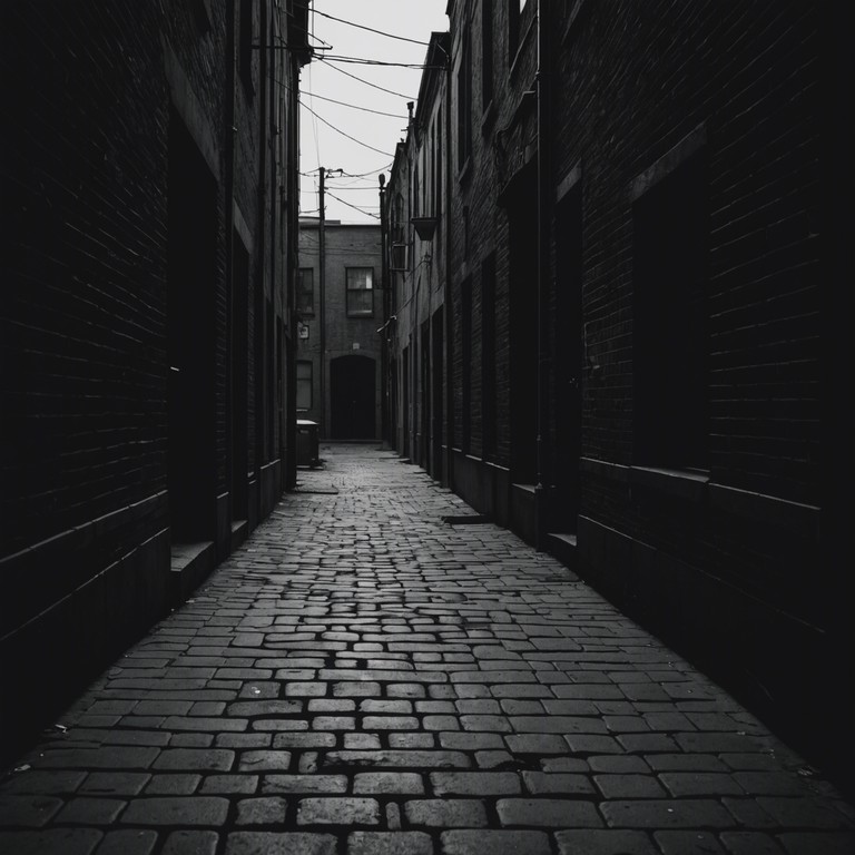 The track blends vintage and modern synth sounds to create an atmosphere of tension and suspense, heightened by a gradual build up of layers that emulate the creeping darkness of shadows at dusk. The song employs pulsating rhythms that mimic the heartbeat of a person in a suspenseful scenario, weaving through minor chords and eerie melodic structures.