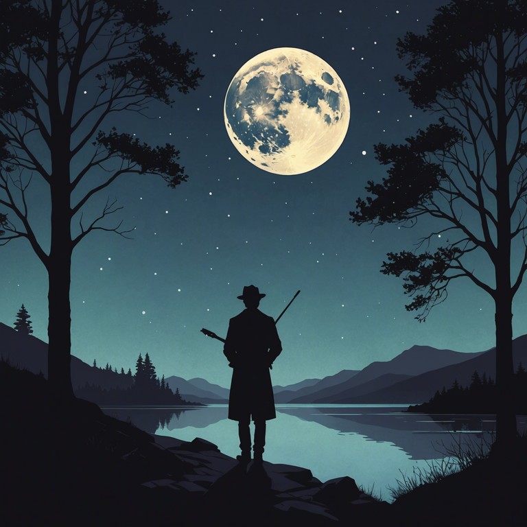 This composition captures the essence of a troubadour under the moonlight, serenading with heartfelt emotion into the quiet of the night. The music blends medieval melodic structures with a modern ambient twist, evoking both nostalgia and timeless tranquility.