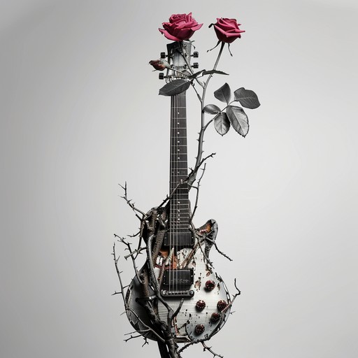 A romantic serenade cascades into brutal guitar riffs, intertwining tender melodies with aggressive deathcore rhythms. The somber tones of the violin add a haunting beauty, creating an emotional journey through love and loss, climaxing in a powerful resolution that captivates the heart.