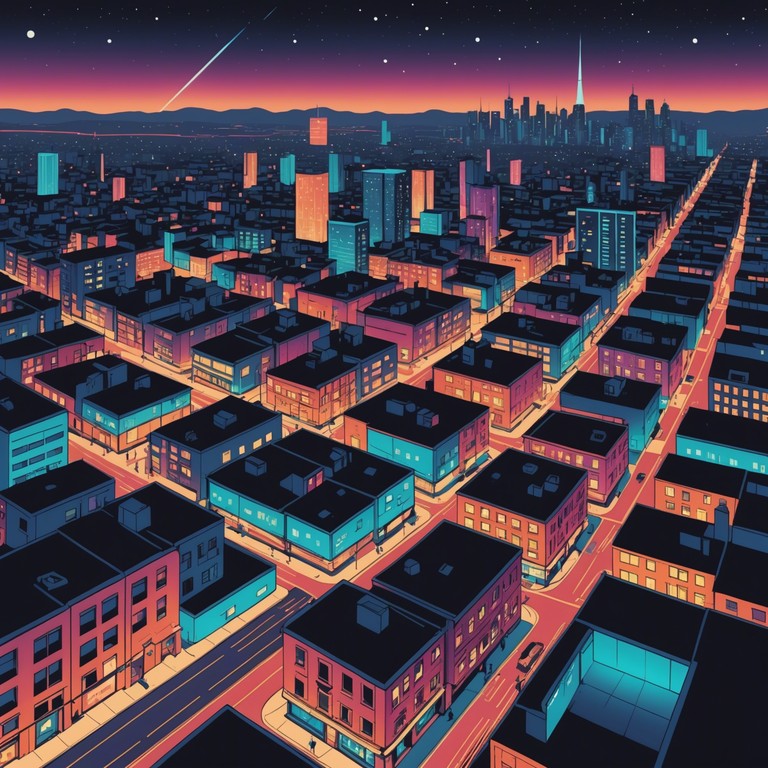 Delve deeper into the night with lush synth pads and intricate melodies, crafting an even more profound connection with the mysteries of urban nightscapes backed by a k pop rhythm section.