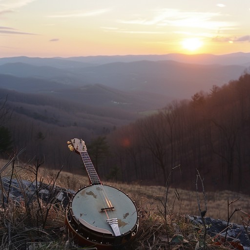 A serene and dreamlike instrumental bluegrass piece, blending the tranquil sounds of the appalachian mountains with a gentle, reflective mood; perfect for unwinding or contemplation