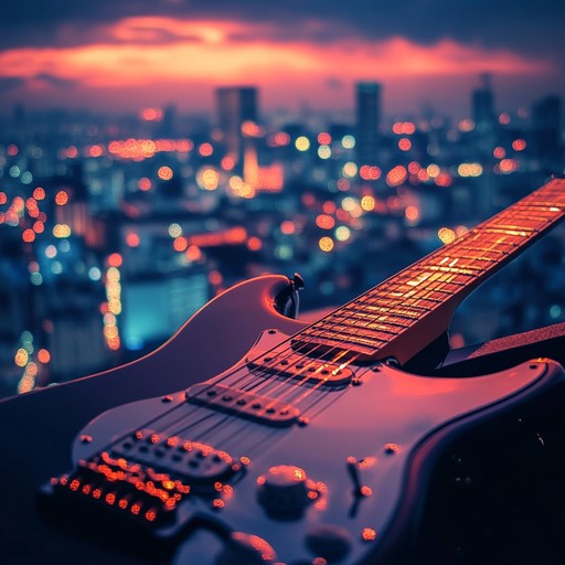 A soulful funk instrumental that evokes the passion and energy of a late night city romance, featuring smooth melodies, funky rhythms, and expressive guitar solos.