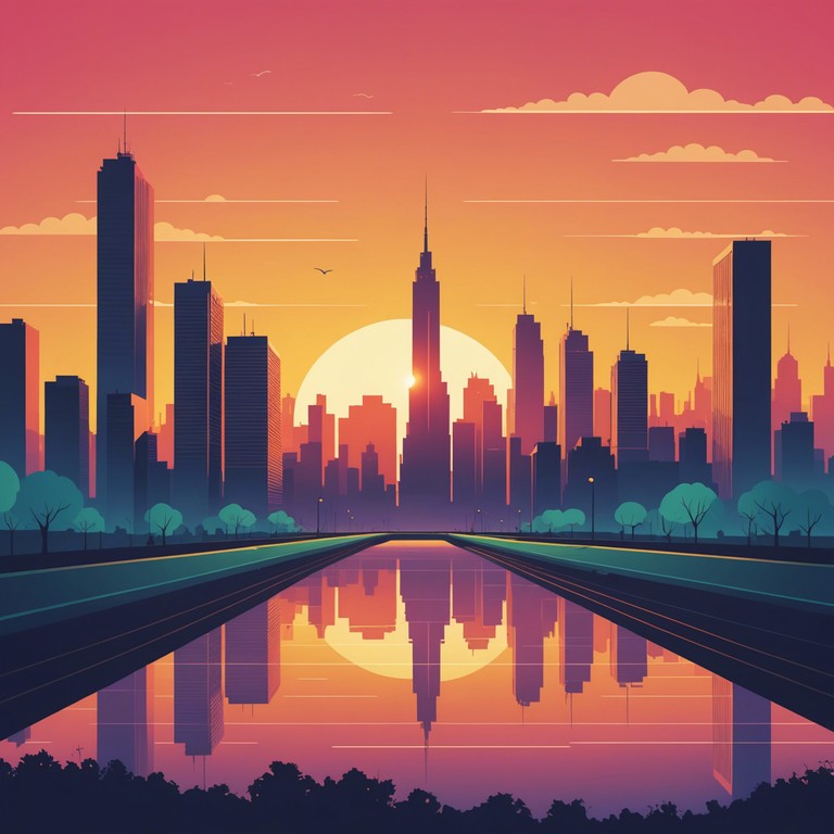 This instrumental hip hop tune carries the warmth of a summer sunrise paired with the lively hustle of city life. The piece is built around vivid synthesizer lines that suggest activity and joy, perfect for a morning workout or an early commute energizer.