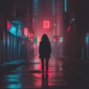 a mysterious synthwave journey through nocturnal cityscapes.