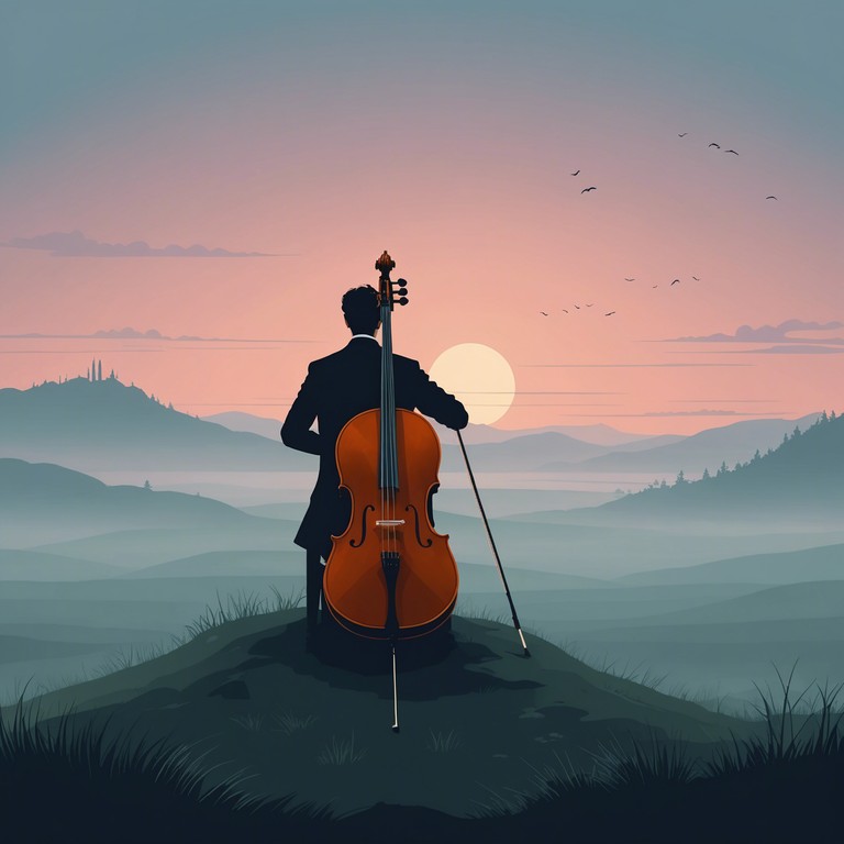 An instrumental piece embodying the ethereal presence of long lost memories, using rich, melodic strings that whisper gentle, haunting tunes across a backdrop of minimalist soundscapes. The music captures a sense of nostalgia mixed with a slightly eerie undertone, as if the listener is drifting through echoes of times that are both beautiful and bittersweet.