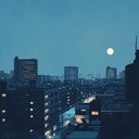 a calm instrumental j pop track evoking peaceful tokyo nights.