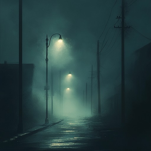 Venture into the shadows with unsettling beats and eerie synths, evoking the dark corners of the city. This track captures the essence of urban eeriness, perfect for those seeking a mysterious and ominous soundscape.