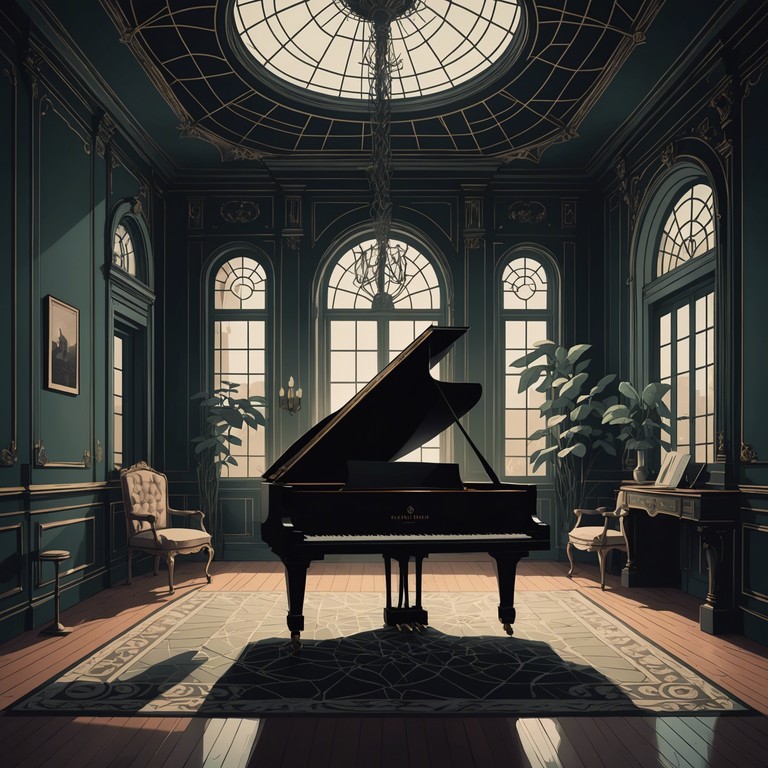 A single grand piano initiates a conversation with the spirits of an ancient, desolate hall, gradually building to a full orchestral climax that speaks of reawakened legends and long lost tales.