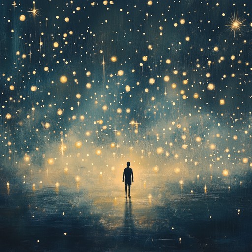 A captivating instrumental that weaves glitter pop melodies with a bittersweet undertone, creating a nostalgic soundscape that shimmers with emotional depth. The track features ethereal synths and delicate piano, evoking memories of fleeting moments and lost joys.