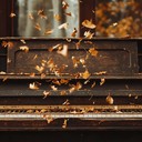 an instrumental waltz evoking nostalgia and warm autumn feelings